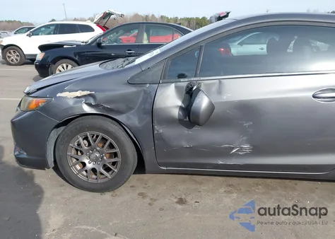 2012 Honda Civic Lx from USA, damaged, VIN 2HGFG3B56CH553673